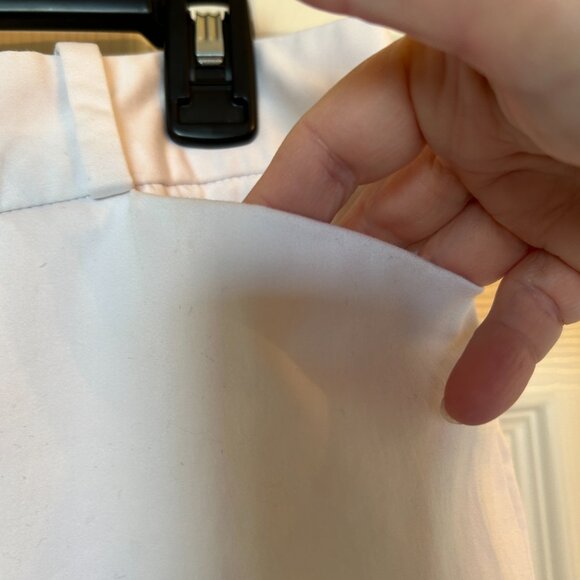 Liz Claiborne Emma Ankle Pants - White -Size 8 - Picture 4 of 8